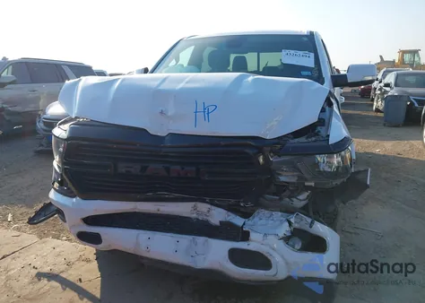 2020 Ram 1500 Lone Star 4X4 5'7 Box из США, поврежденный, VIN 1C6SRFFT9LN114841